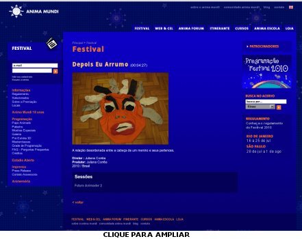 Imagem: Depois eu Arrumo no Anima Mundi