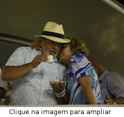 Lula no Sambódromo