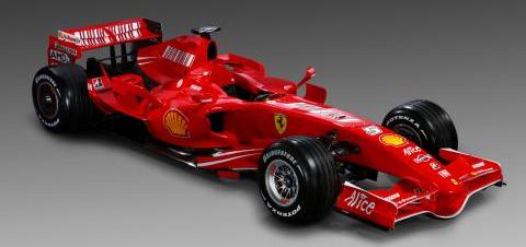 Imagem: Ferrari 2007 com cor de Ferrari