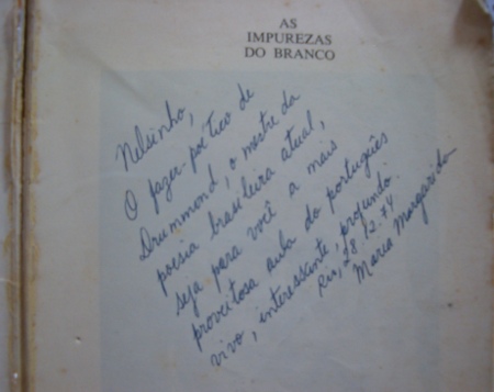 As Impurezas do Branco - Carlos Drummond de Andrade