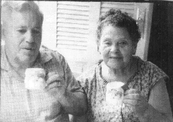 Vó Maria e vô Manoel