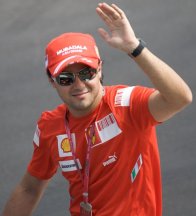 Felipe Massa, vertual campeão mundial de F1 2008