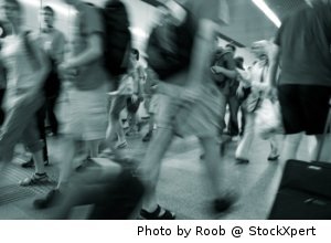 Vida ao vivo na Rodoviária do Tietê