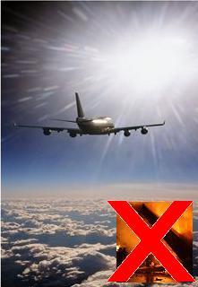 Avião foi feito para voar